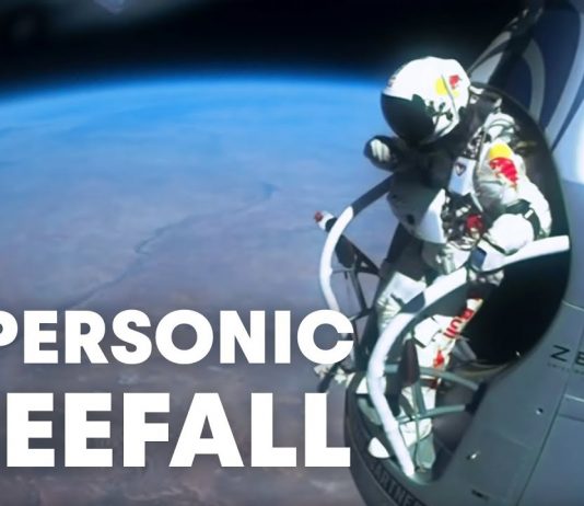 Pulando de Paraquedas do Espaço – Felix Baumgartner’s