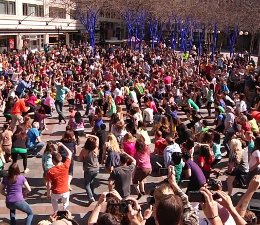 Flash Mob em Seattle