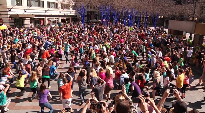 Flash Mob em Seattle